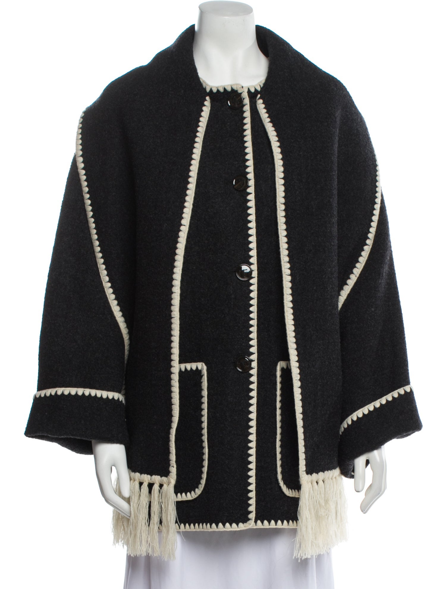 TOTEME Scarf Wool Jacket w/ Tags