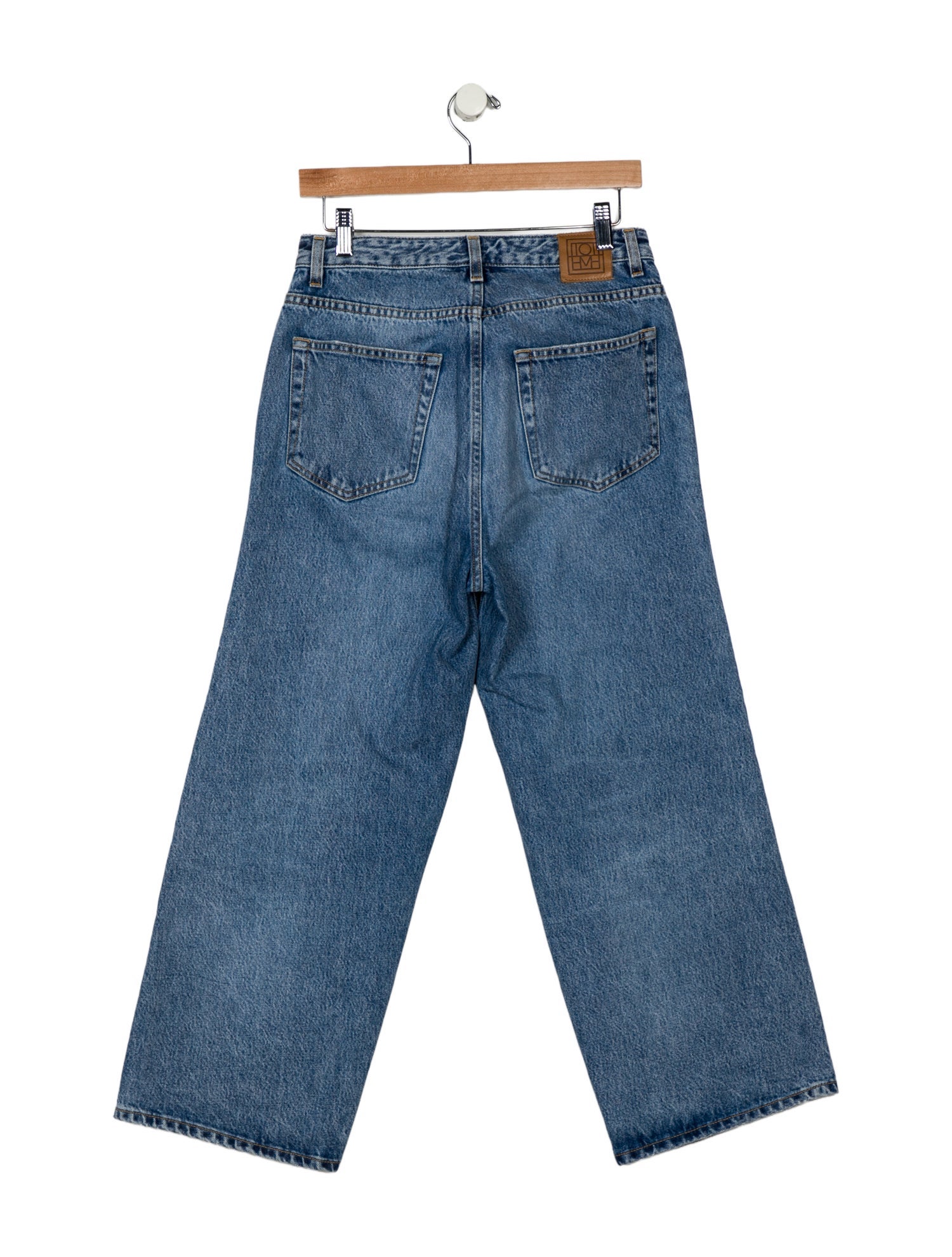 TOTEME High-Rise Wide Leg Jeans