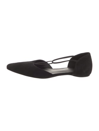 TOTEME Suede D'Orsay Flats