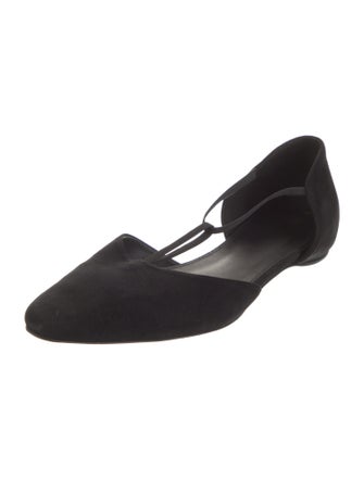 TOTEME Suede D'Orsay Flats