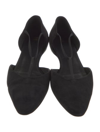 TOTEME Suede D'Orsay Flats