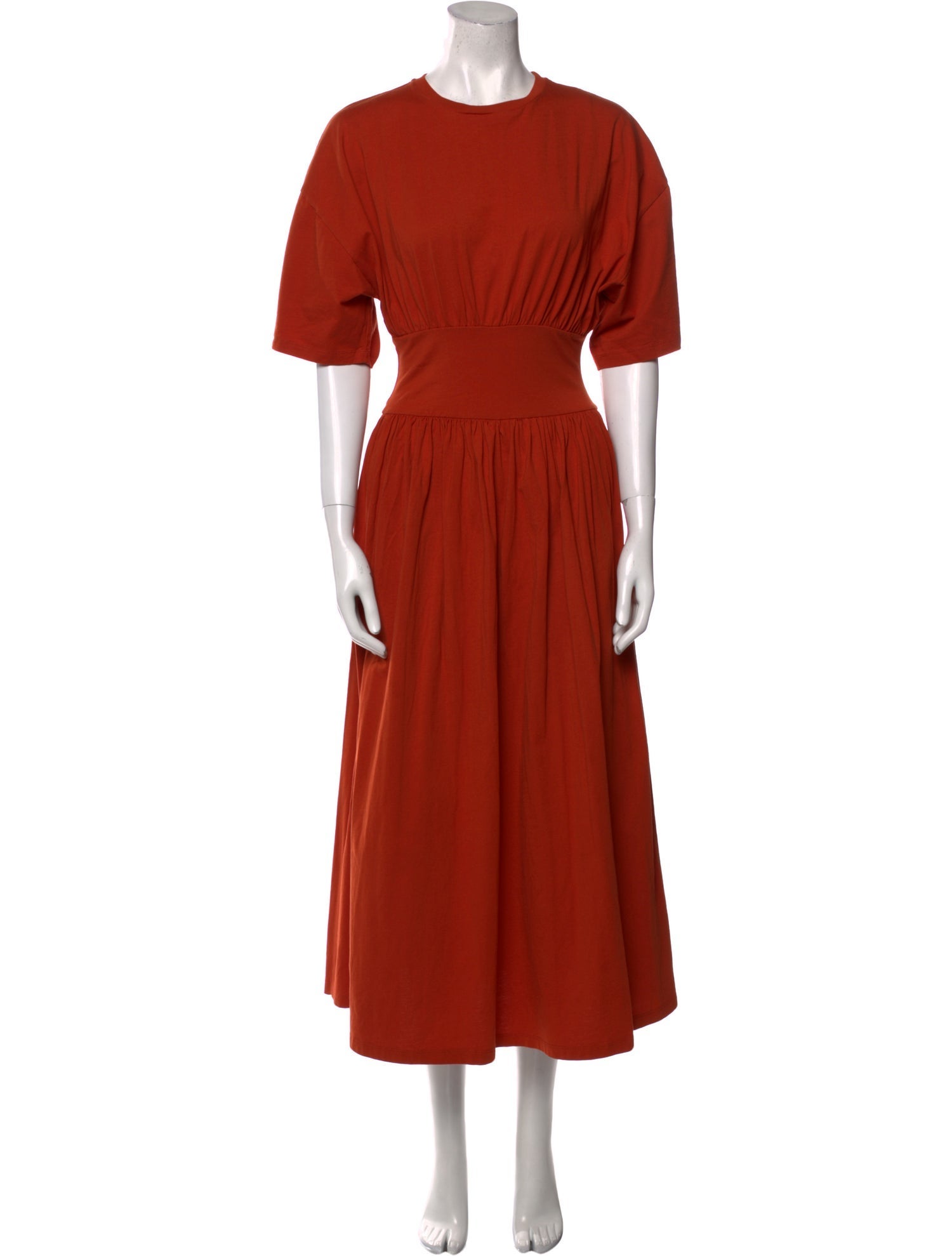 TOTEME Crew Neck Long Dress