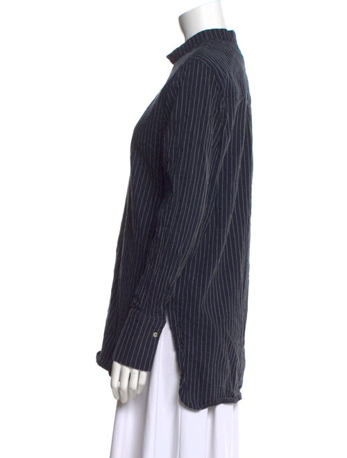 TOTEME Cairo Striped Button-Up Top