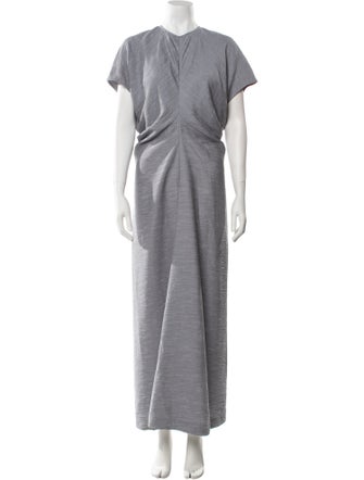TOTEME Crew Neck Long Dress