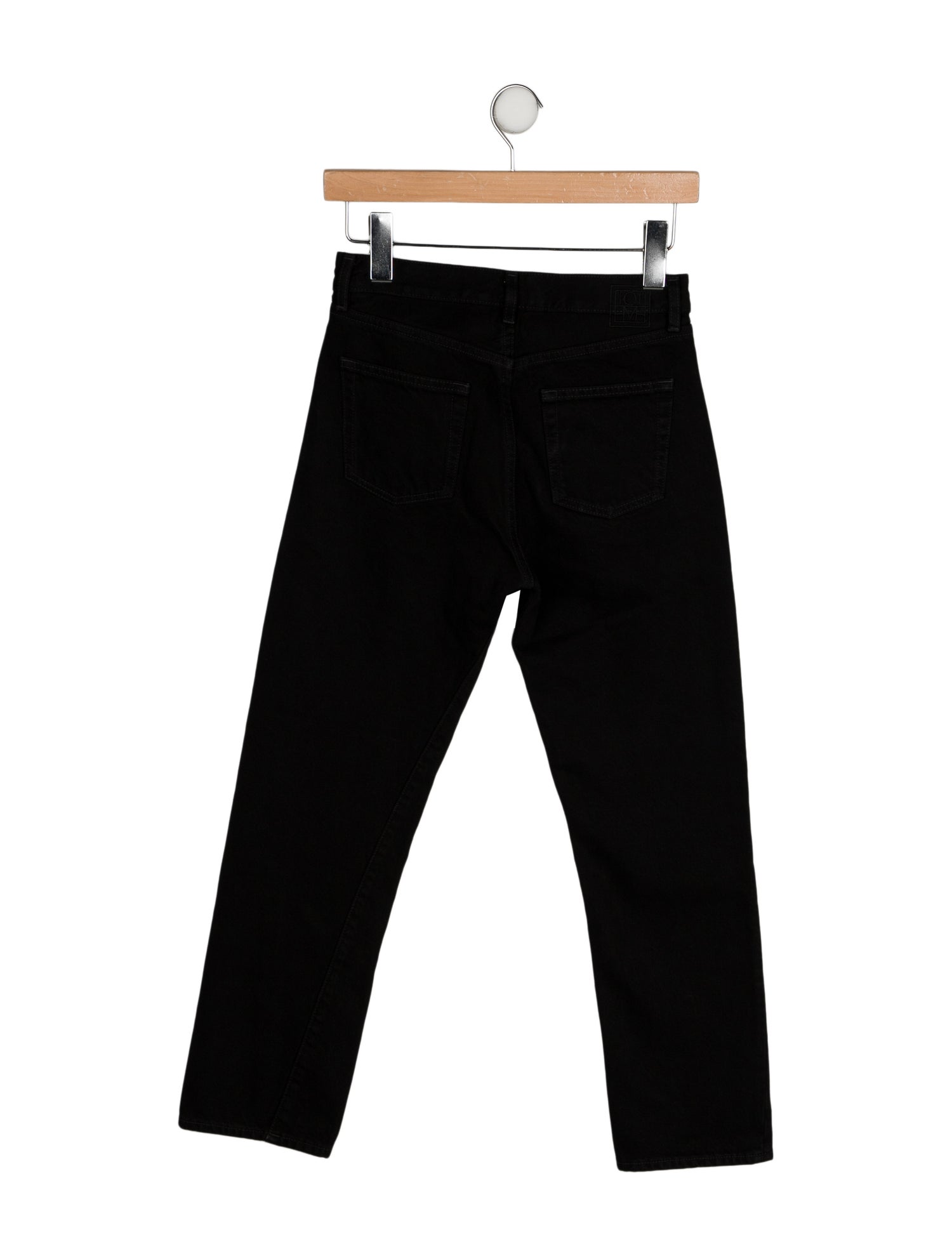 TOTEME Mid-Rise Straight Leg Jeans
