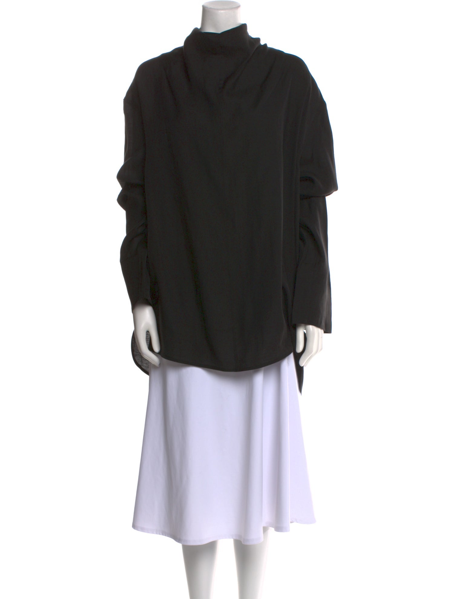 TOTEME Cowl Neck Long Sleeve Sweatshirt w/ Tags