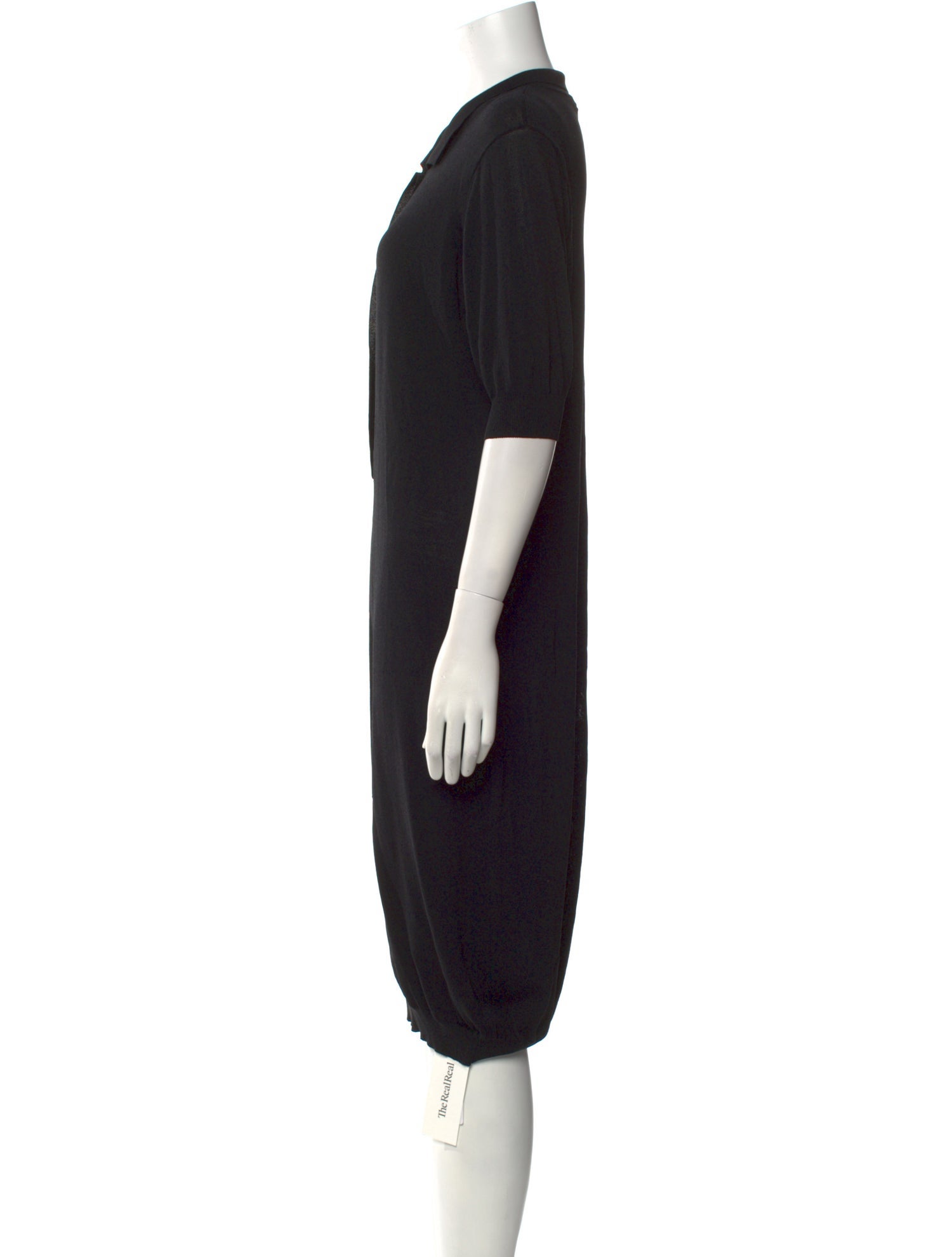 TOTEME V-Neck Knee-Length Dress