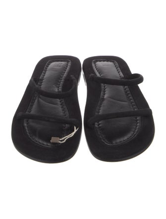 TOTEME Suede Slides