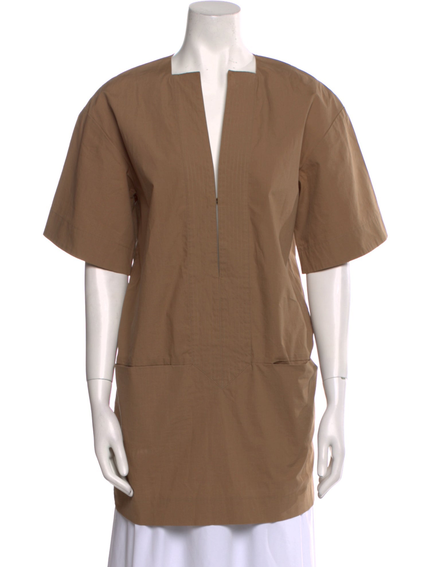 TOTEME V-Neck Short Sleeve Tunic