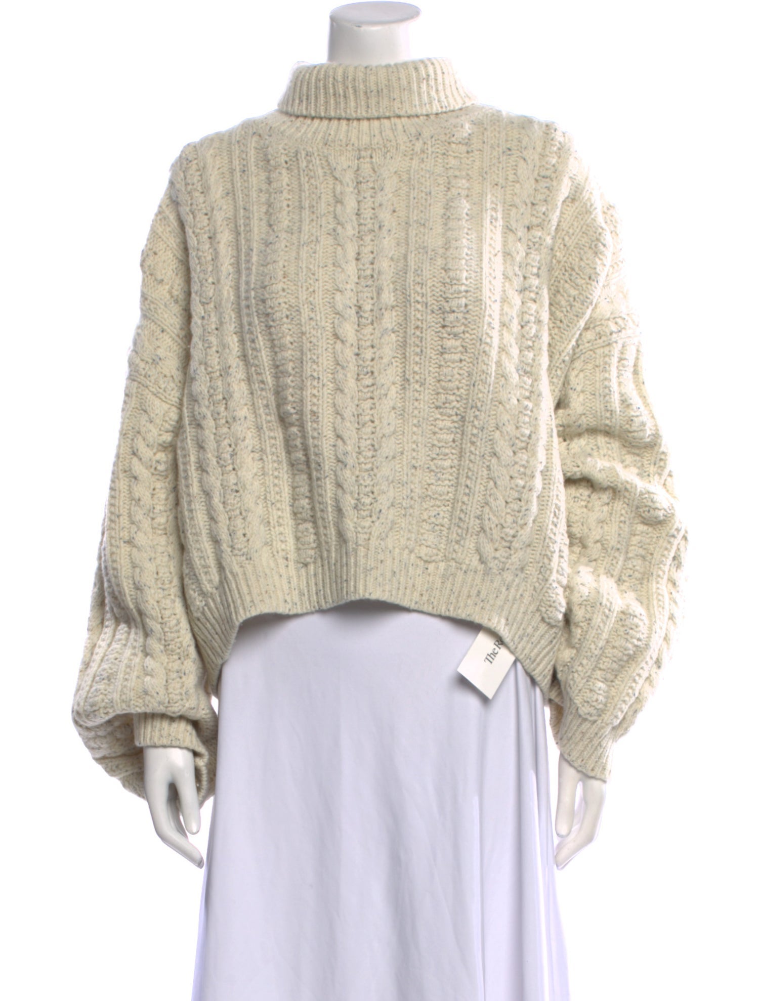 TOTEME Cable Knit Wool Sweater