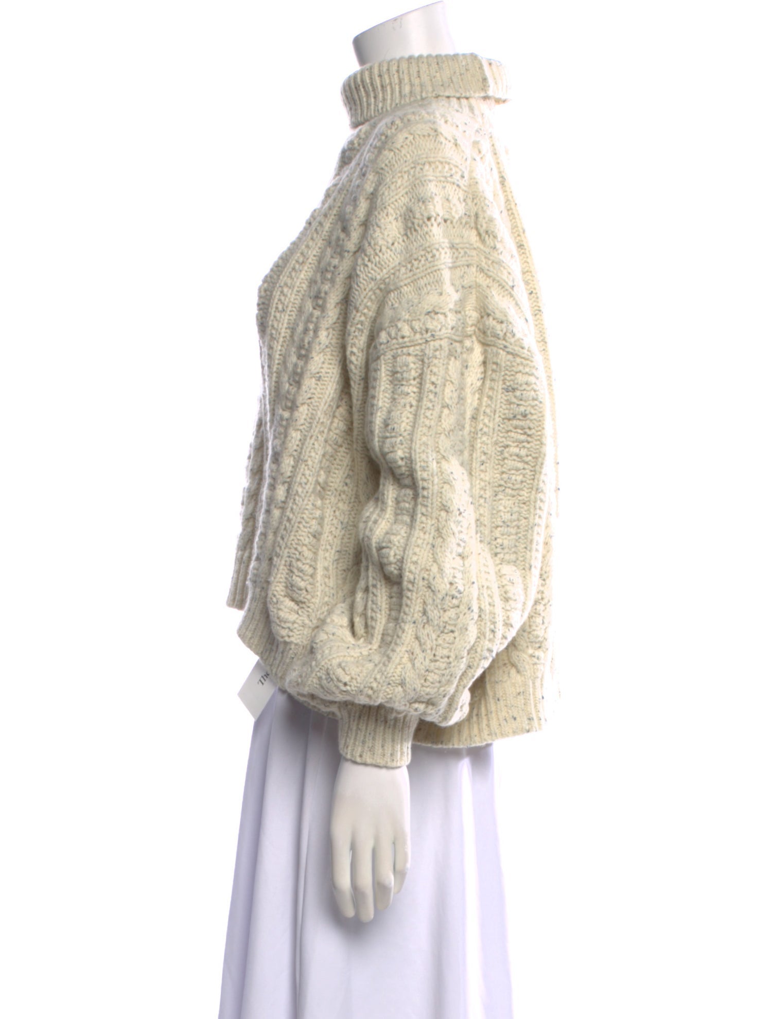 TOTEME Cable Knit Wool Sweater