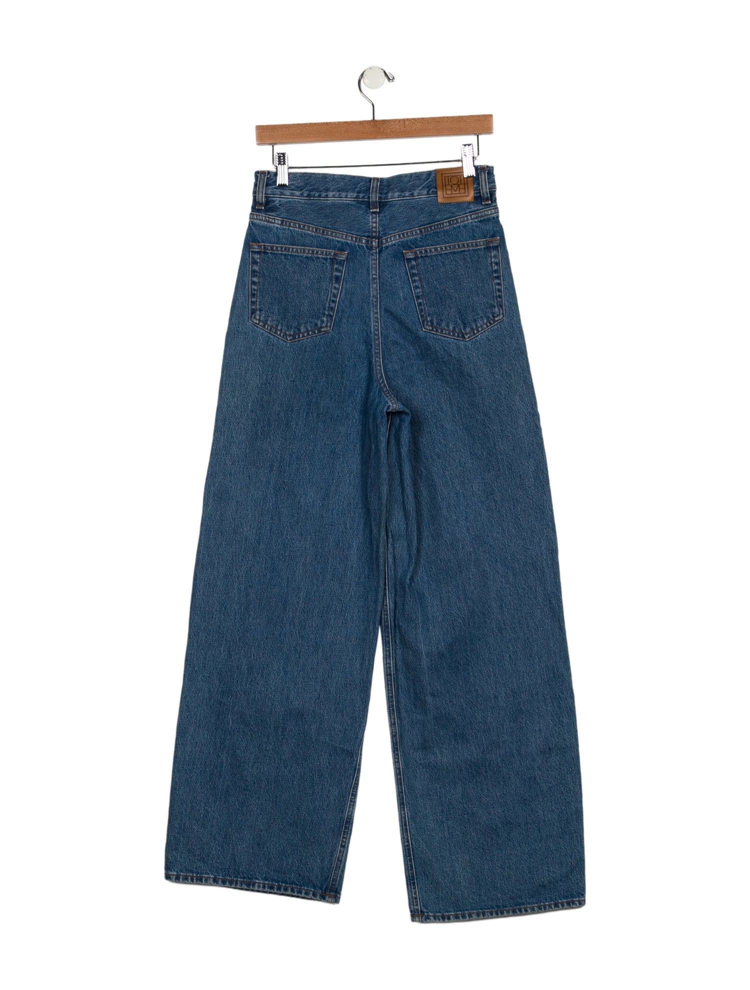 TOTEME High-Rise Wide Leg Jeans