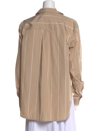 TOTEME Long Sleeve Button-Up Top