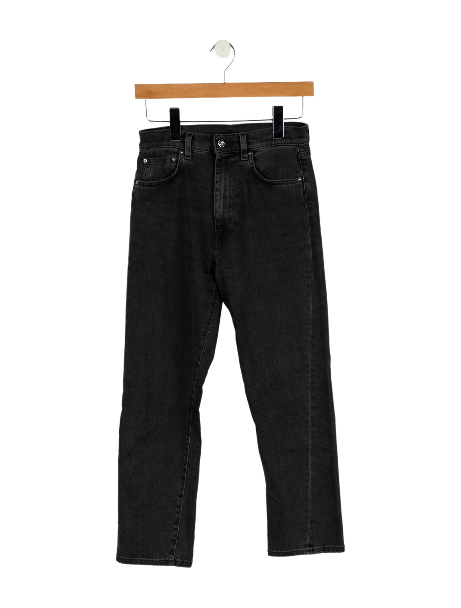 TOTEME Twisted Seam Straight Leg Jeans