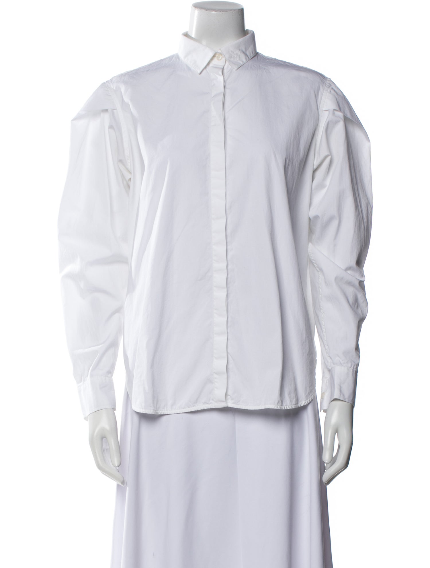 TOTEME Priola Long Sleeve Button-Up Top