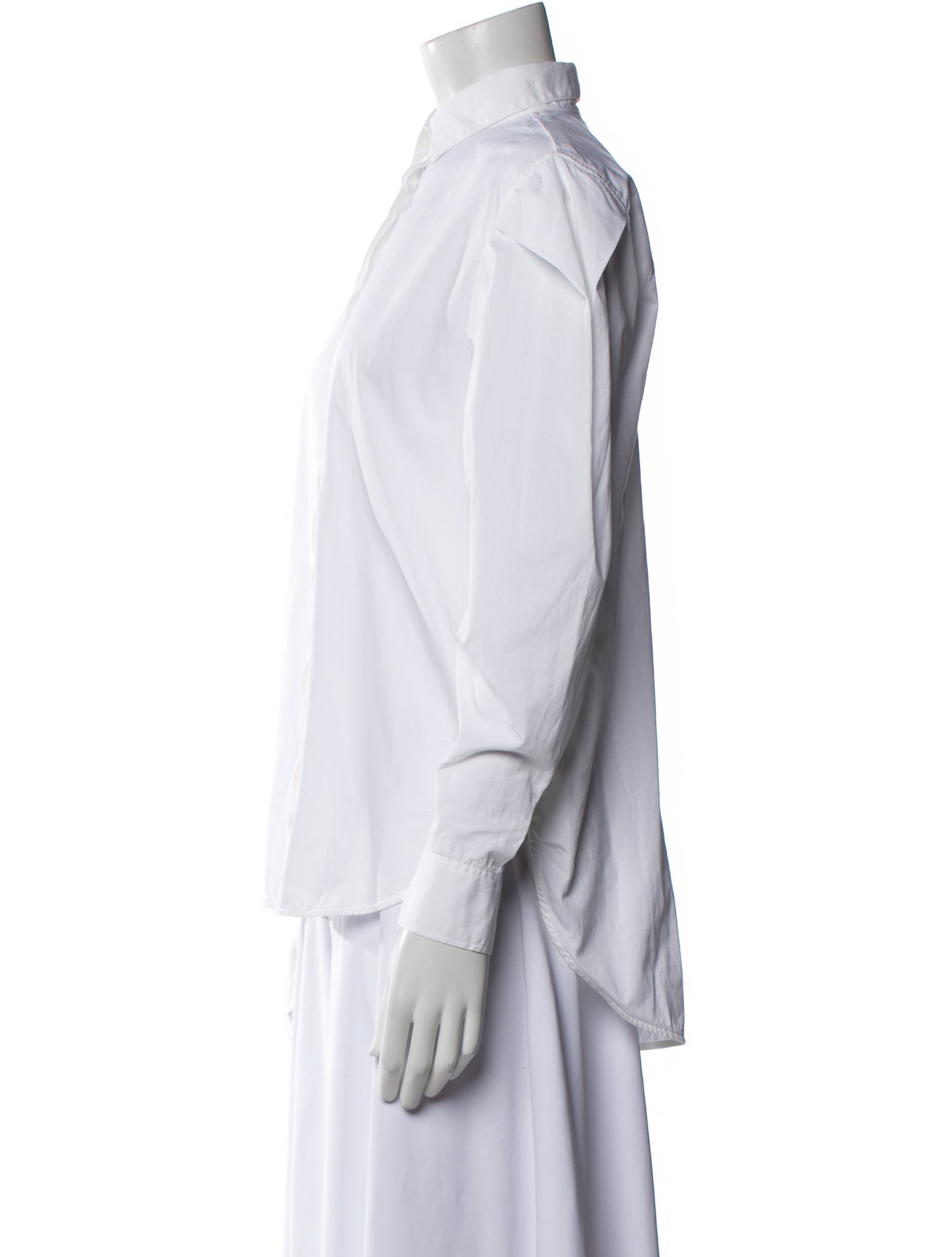 TOTEME Priola Long Sleeve Button-Up Top