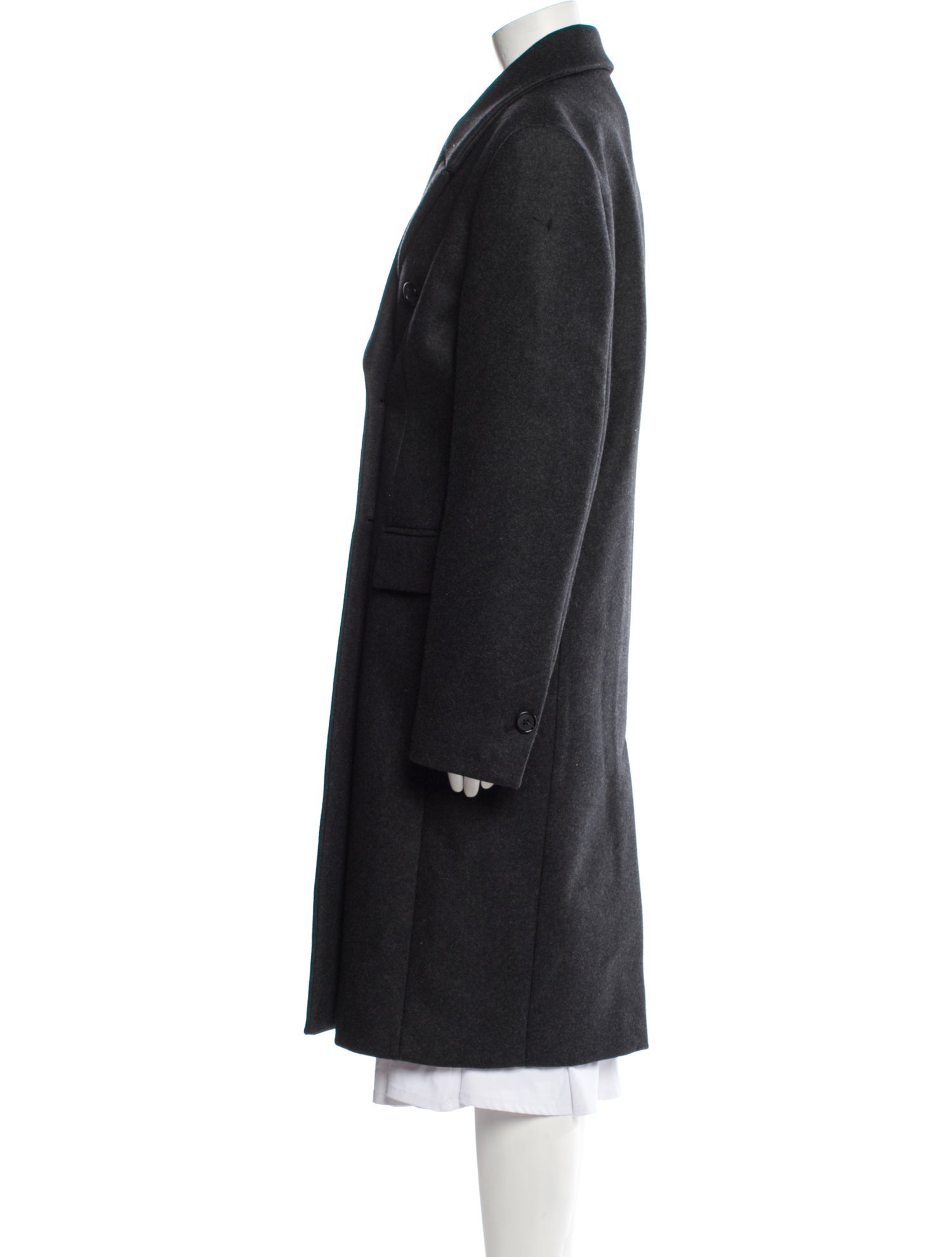 TOTEME Broad Midi Wool Coat