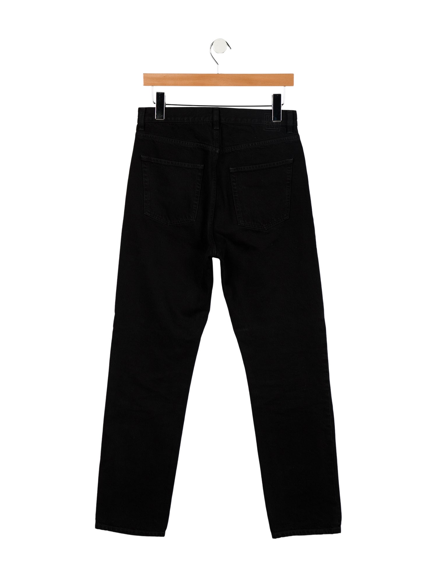 TOTEME High-Rise Straight Leg Jeans