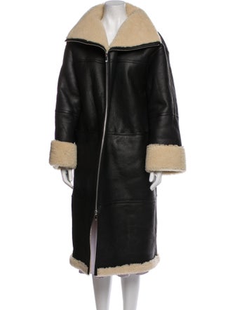 TOTEME Shearling Fur Coat