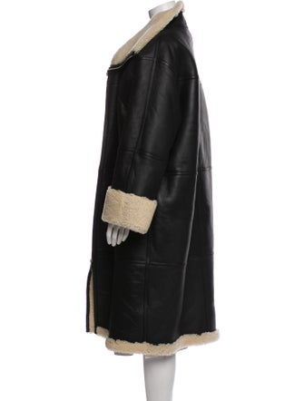 TOTEME Shearling Fur Coat