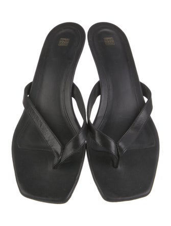 TOTEME Leather Slides