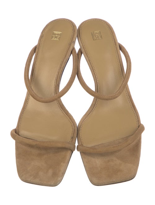 TOTEME The Minimalist Suede Slides