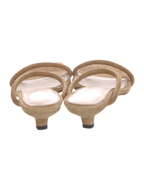 TOTEME The Minimalist Suede Slides