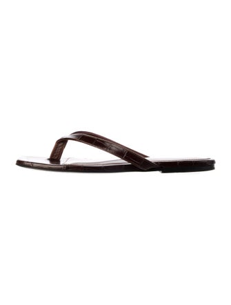 TOTEME Leather Slides