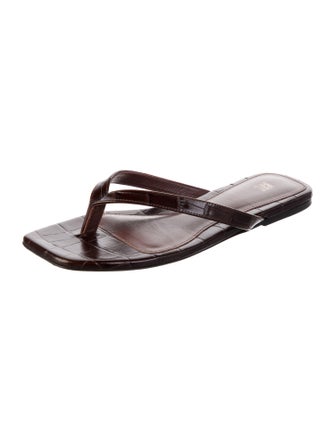 TOTEME Leather Slides
