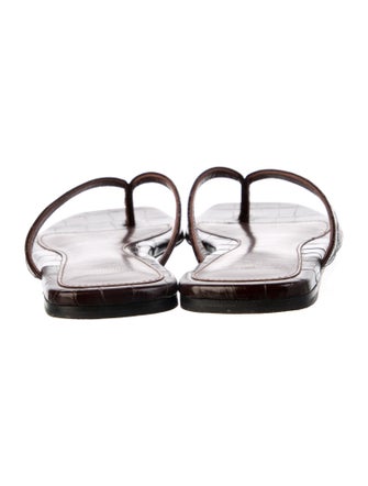 TOTEME Leather Slides