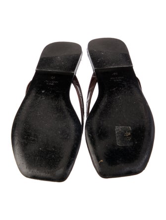 TOTEME Leather Slides