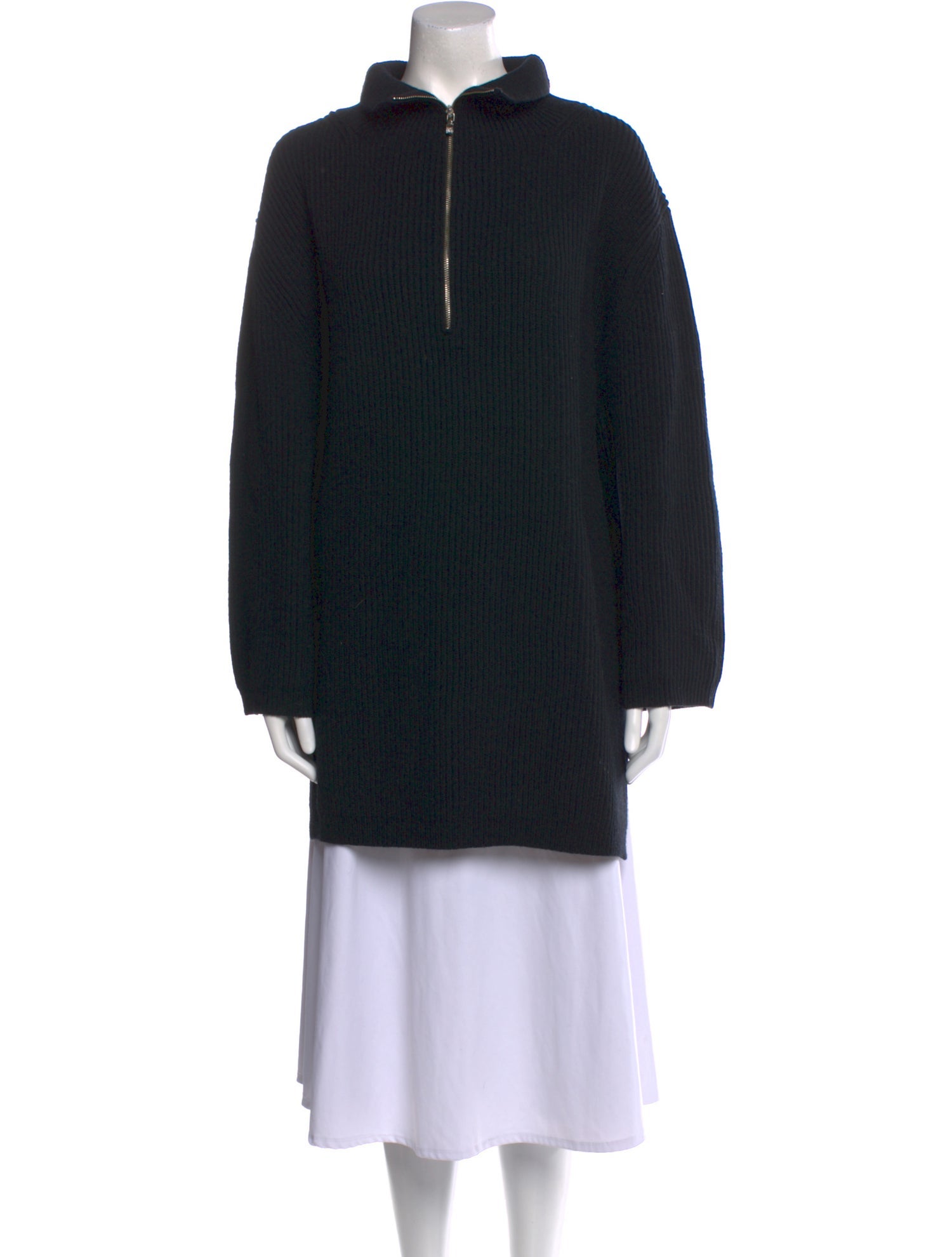 TOTEME Wool Mock Neck Sweater