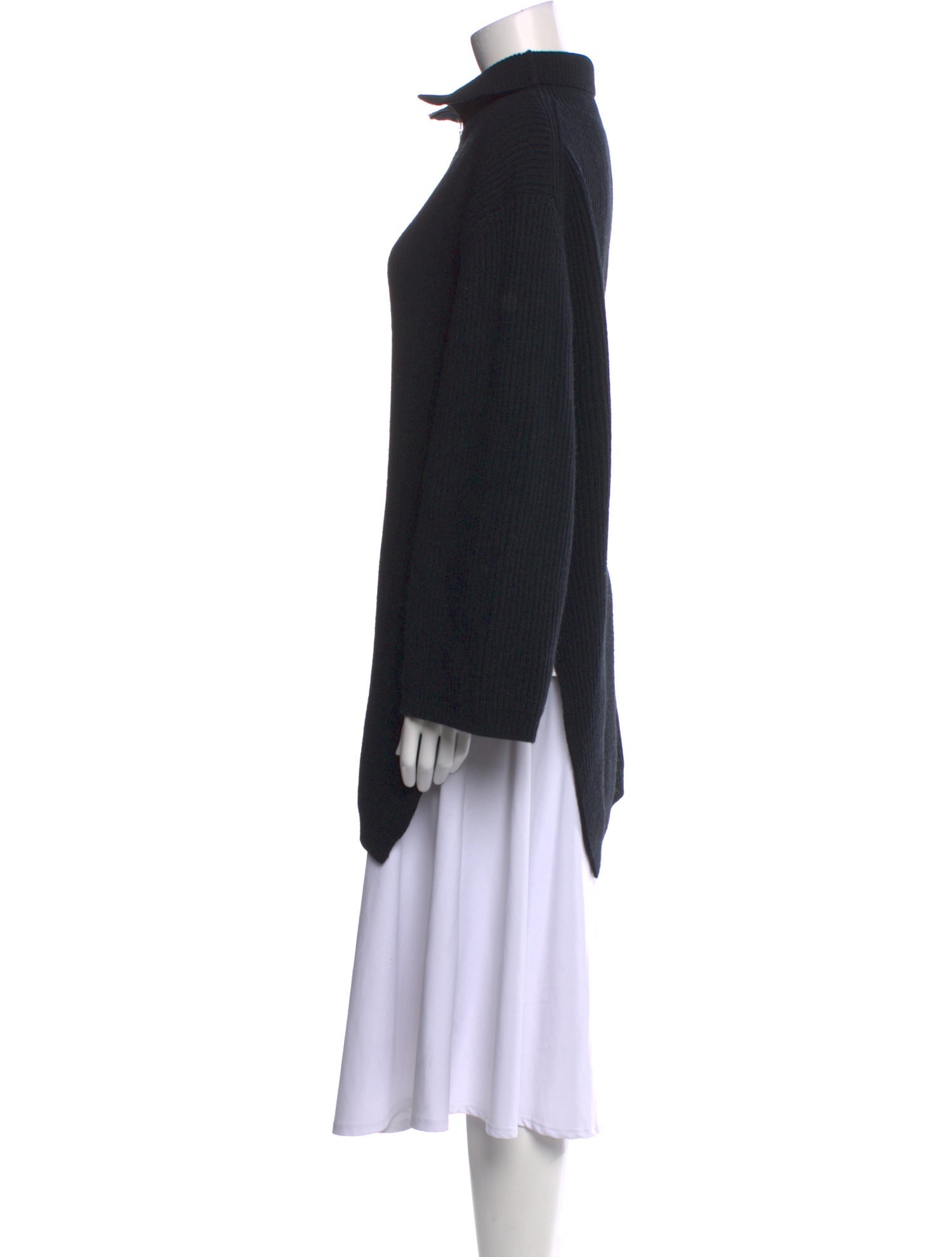 TOTEME Wool Mock Neck Sweater