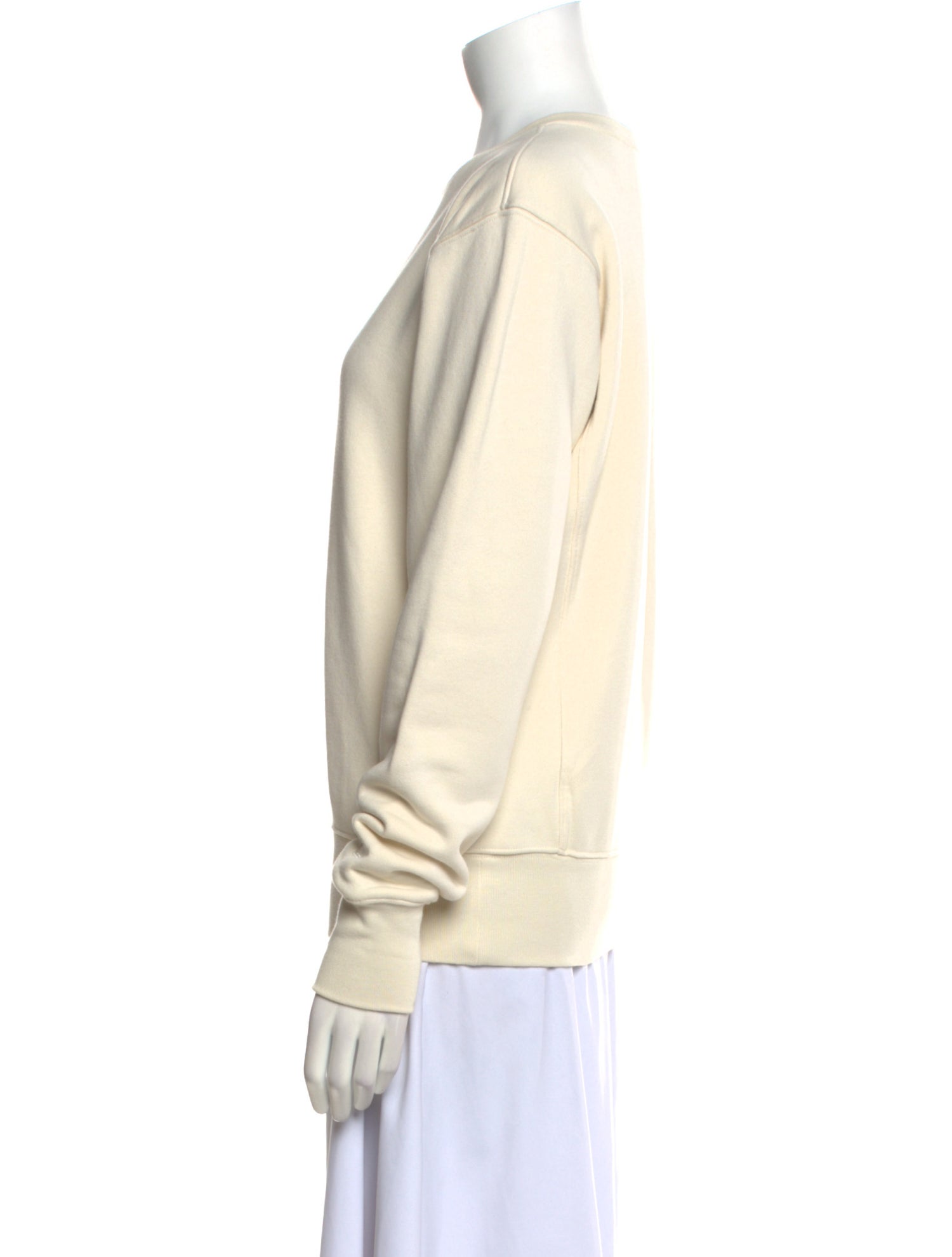 TOTEME Crew Neck Long Sleeve Sweatshirt