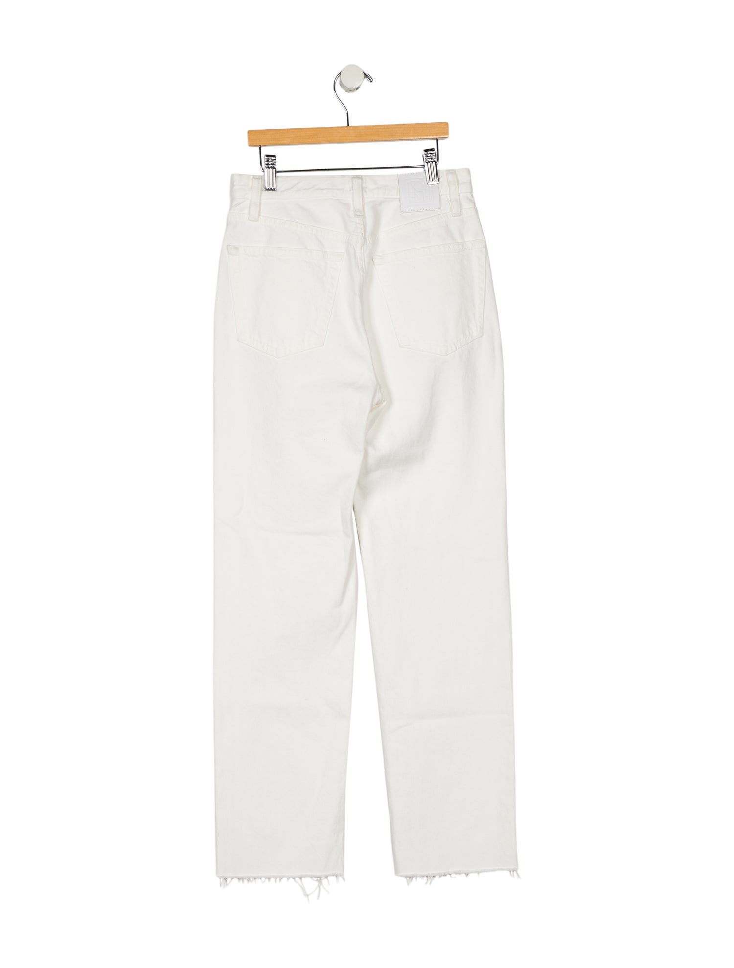 TOTEME Classic Cut Straight Leg Jeans