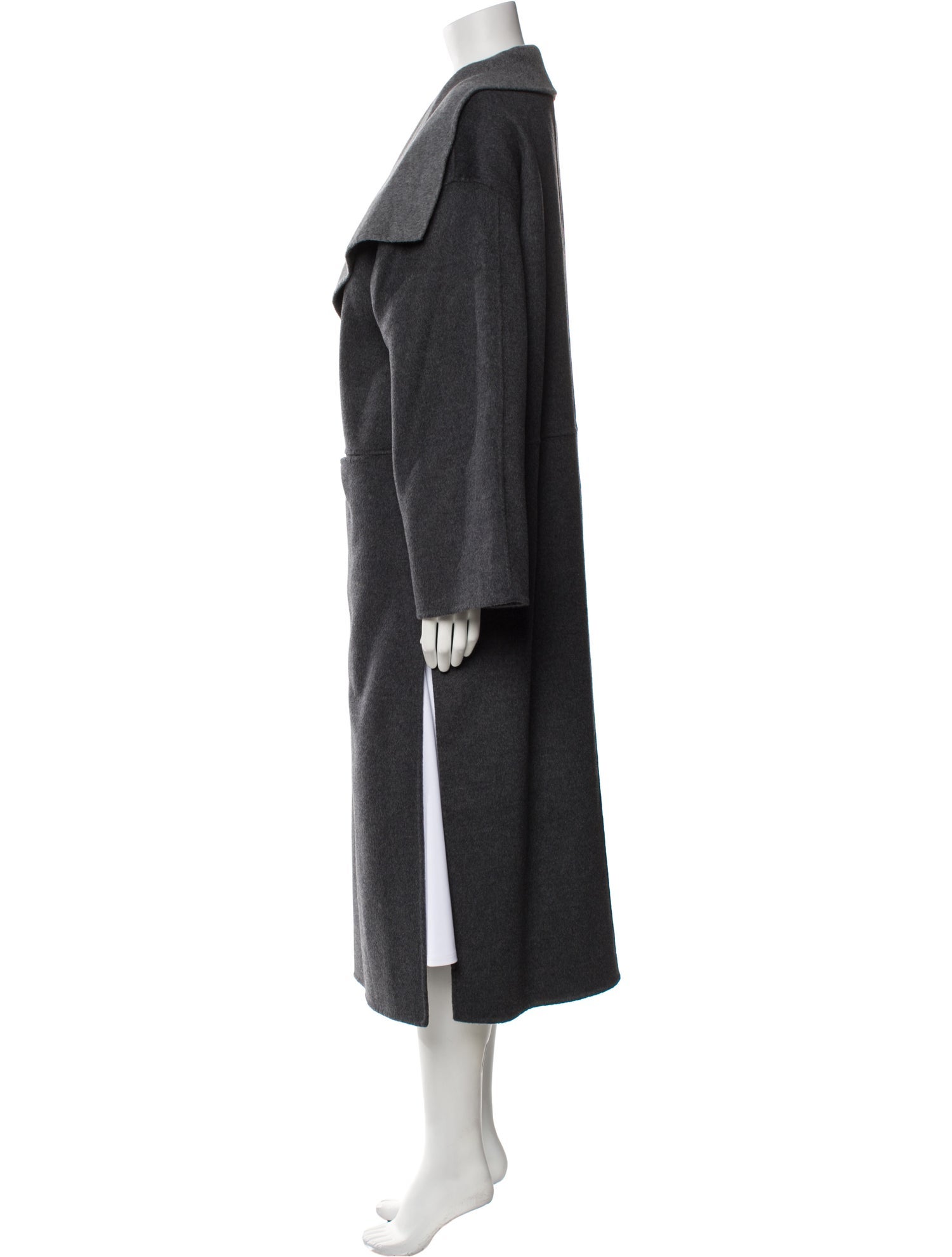 TOTEME Two-Tone Signature Blend Wool Coat