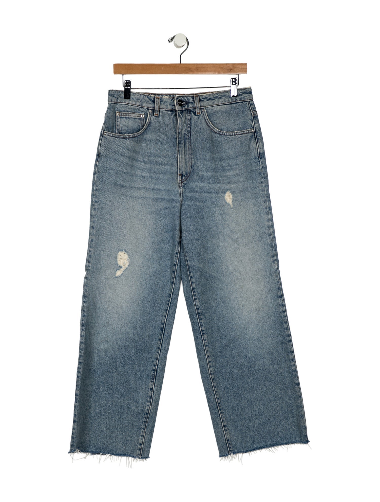 TOTEME Flare Wide Leg Jeans