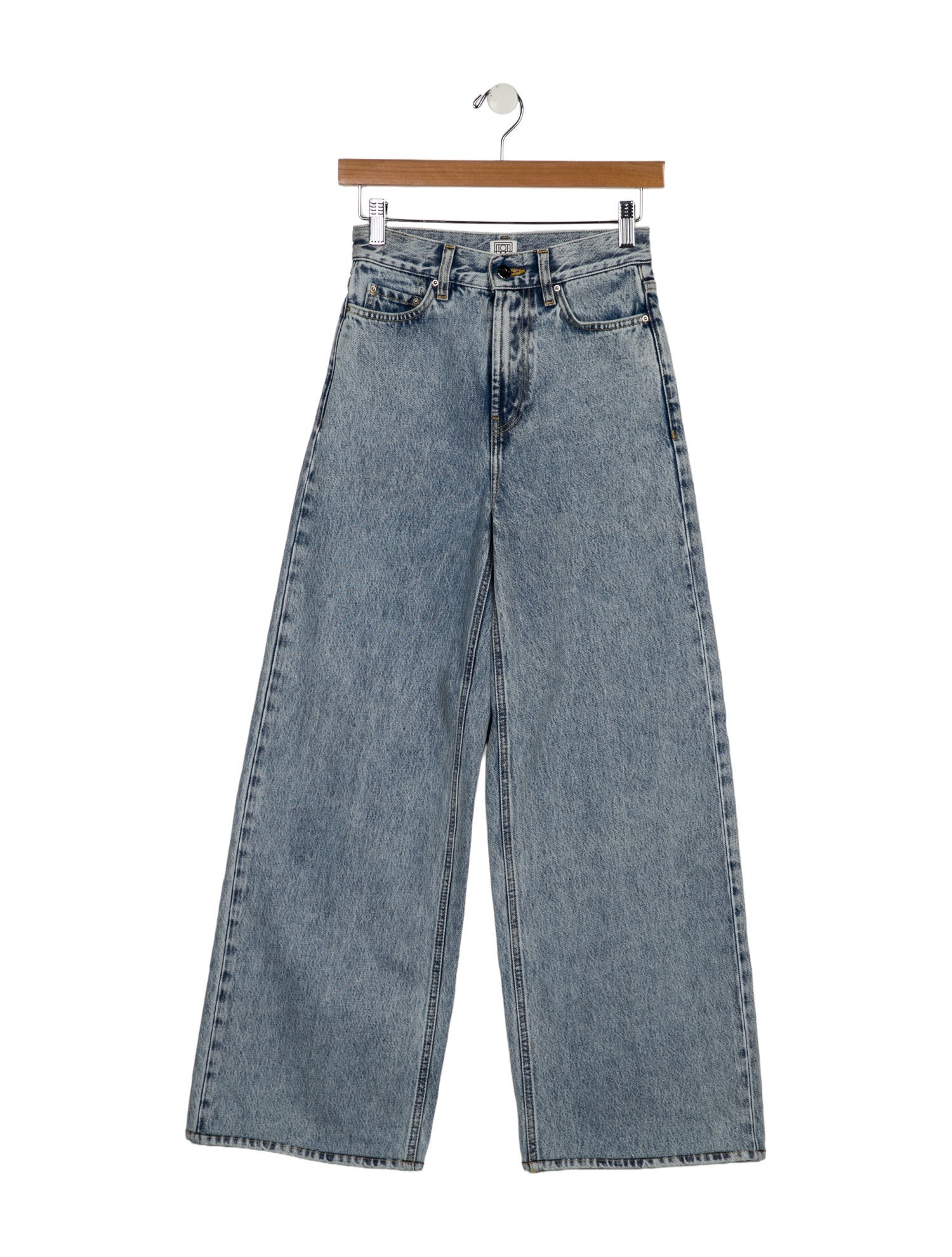 TOTEME High-Rise Wide Leg Jeans