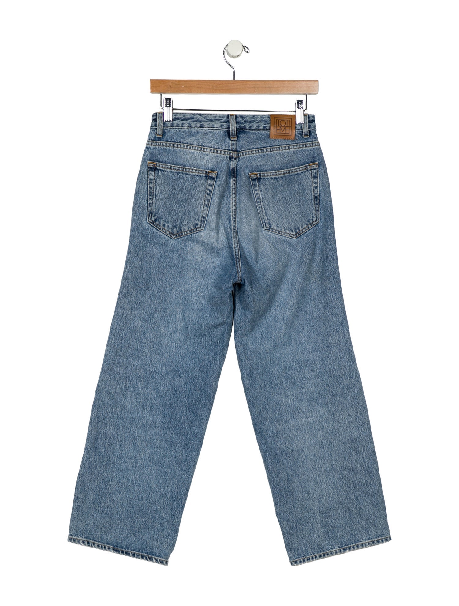 TOTEME High-Rise Wide Leg Jeans