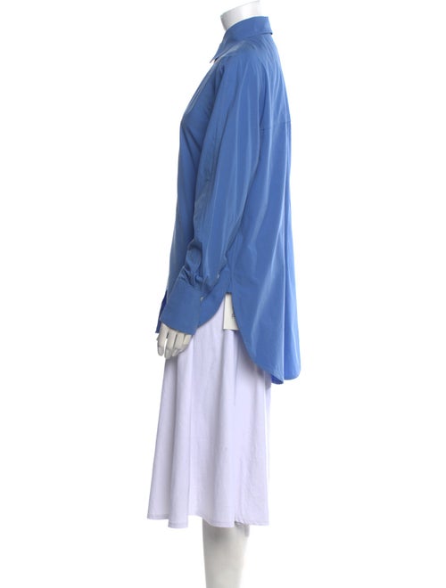 TOTEME Long Sleeve Button-Up Top