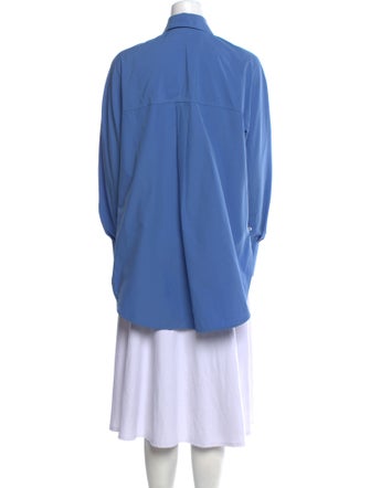 TOTEME Long Sleeve Button-Up Top