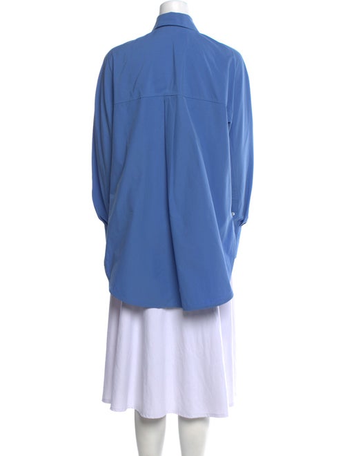 TOTEME Long Sleeve Button-Up Top