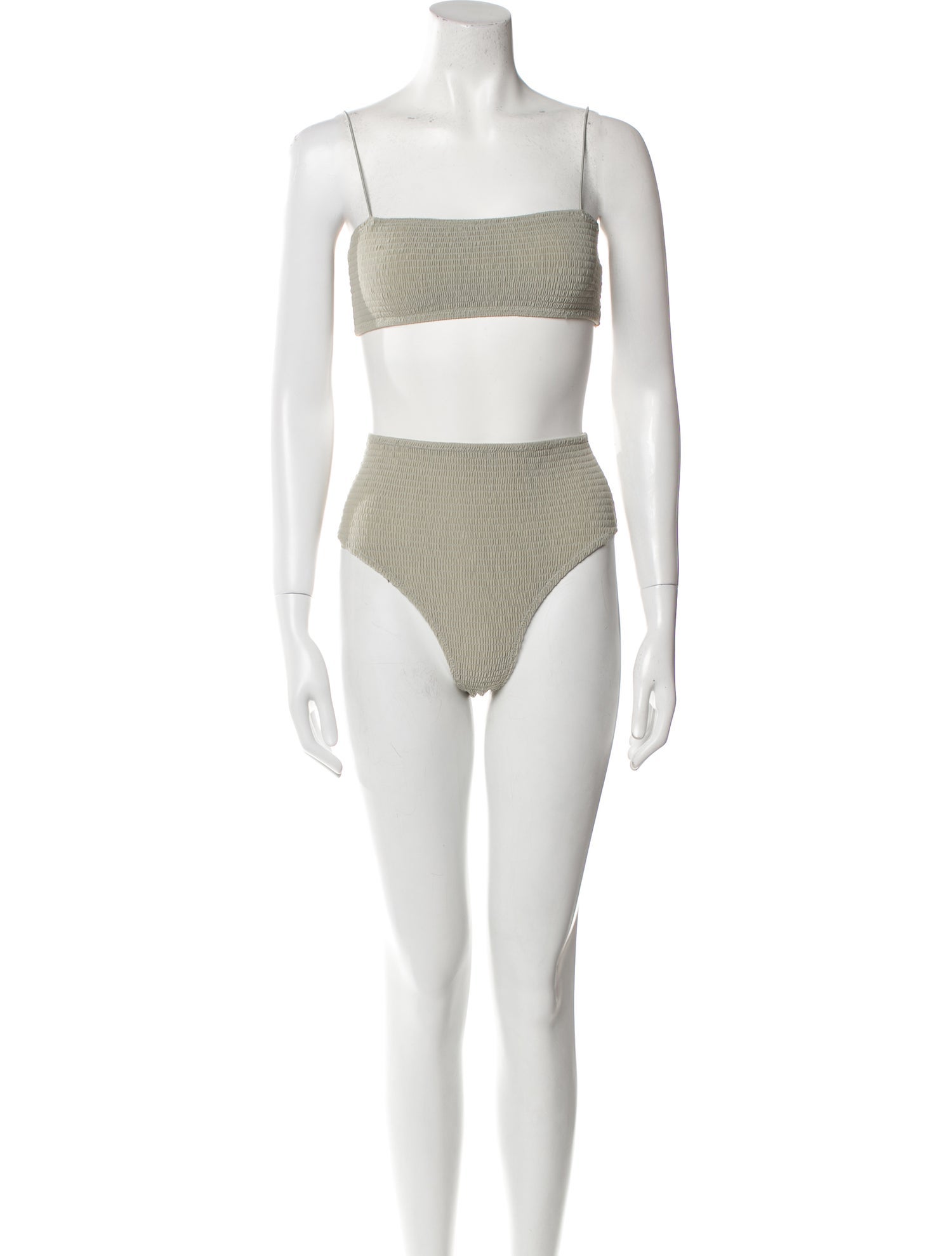 TOTEME Smocked Bikini Bikini