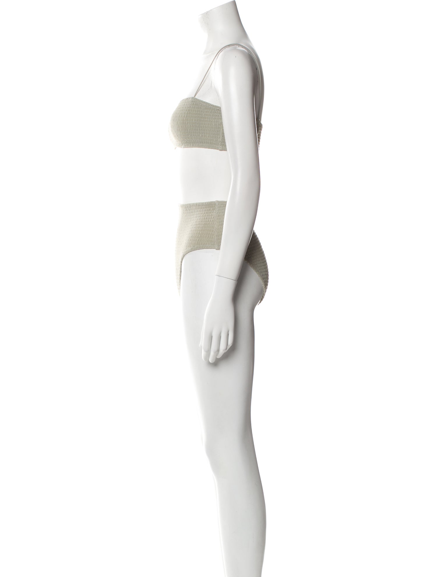 TOTEME Smocked Bikini Bikini