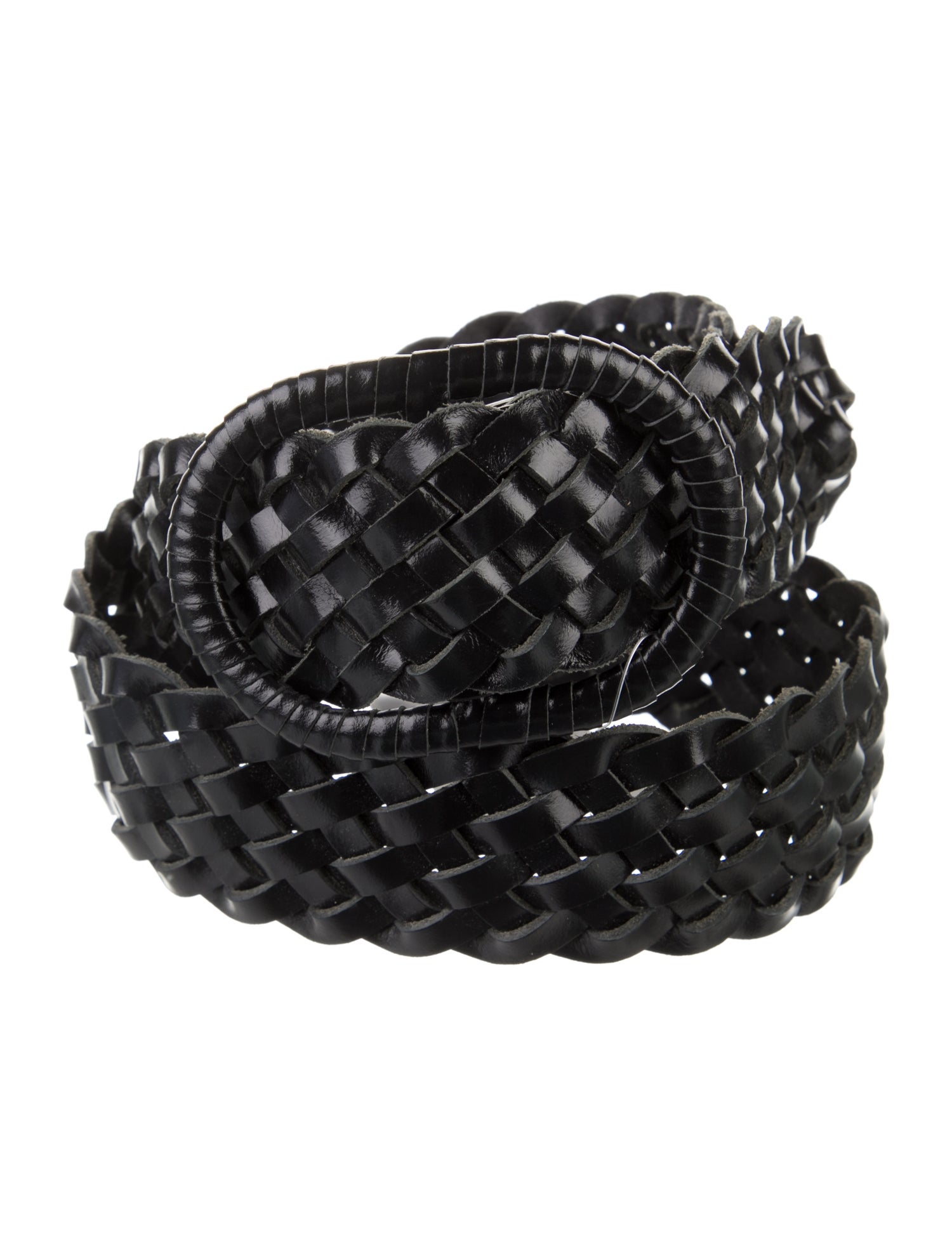 TOTEME Leather Braided Accents Belt