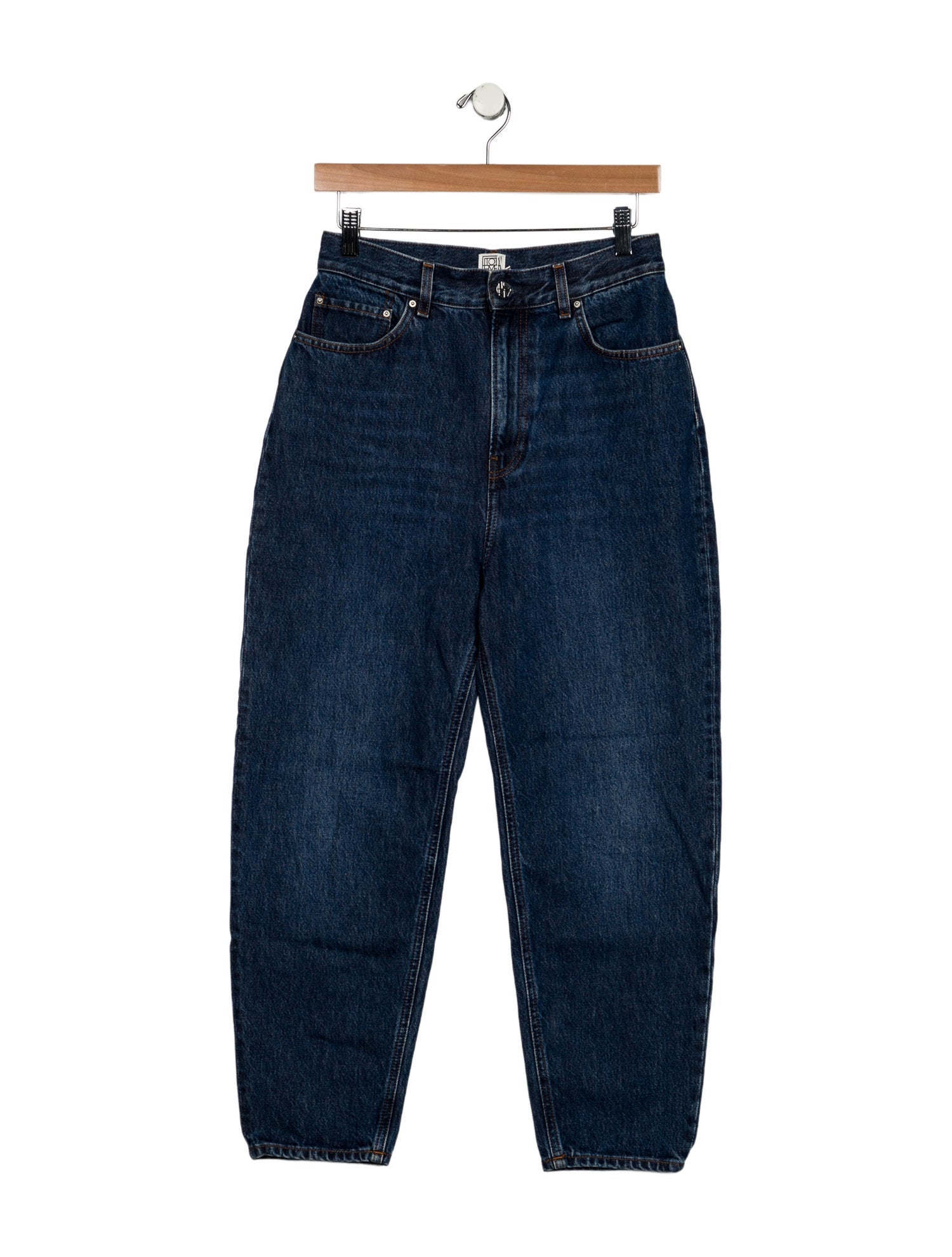 TOTEME High-Rise Straight Leg Jeans w/ Tags