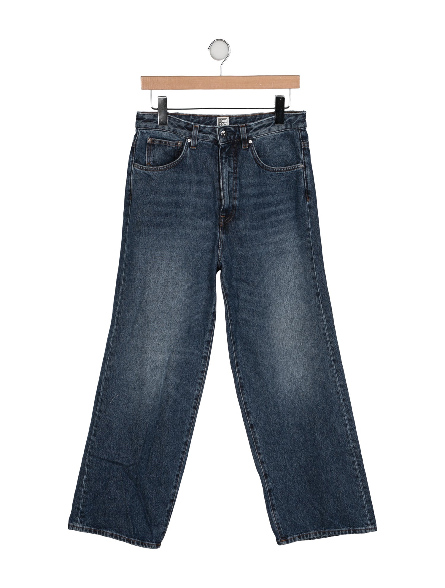 TOTEME flare fit Wide Leg Jeans