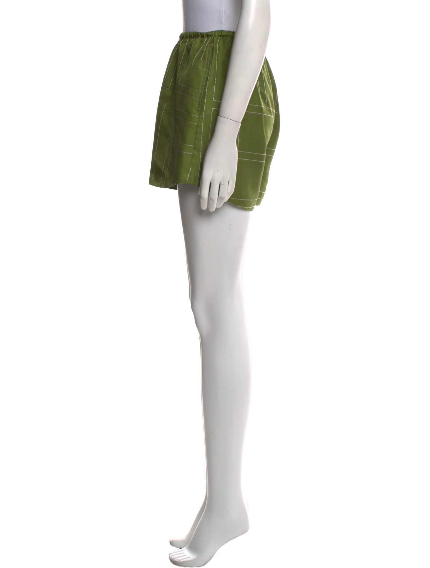 TOTEME Silk Mini Shorts