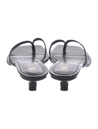 TOTEME Leather Slides