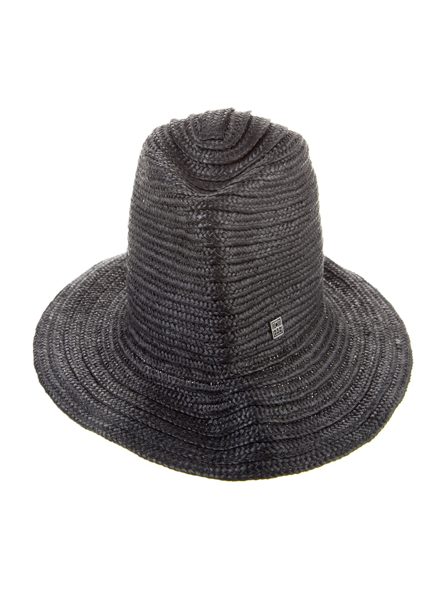 TOTEME Straw Woven Fedora Hat